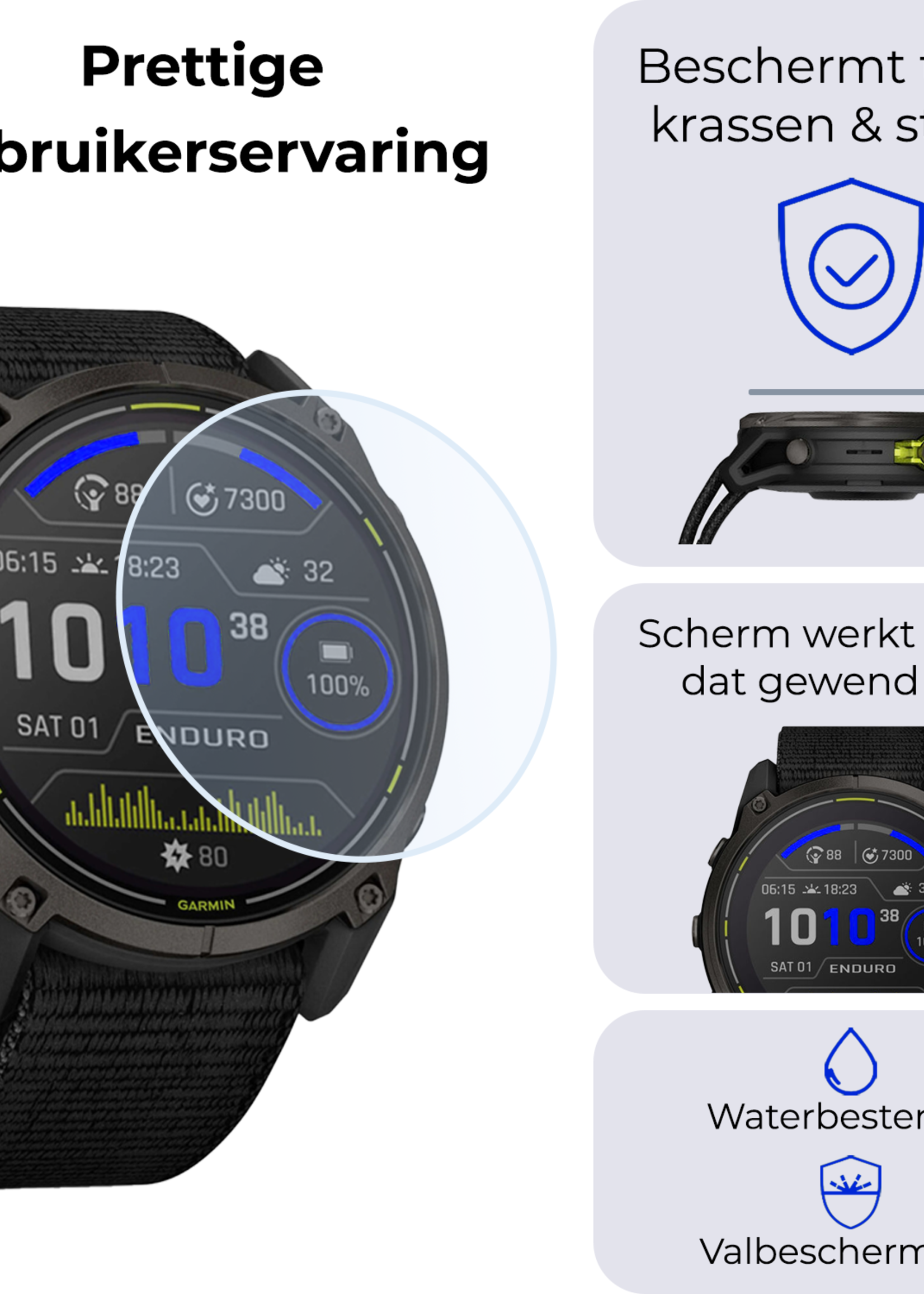 BTH BTH Garmin Enduro 3 (51 mm) Screenprotector