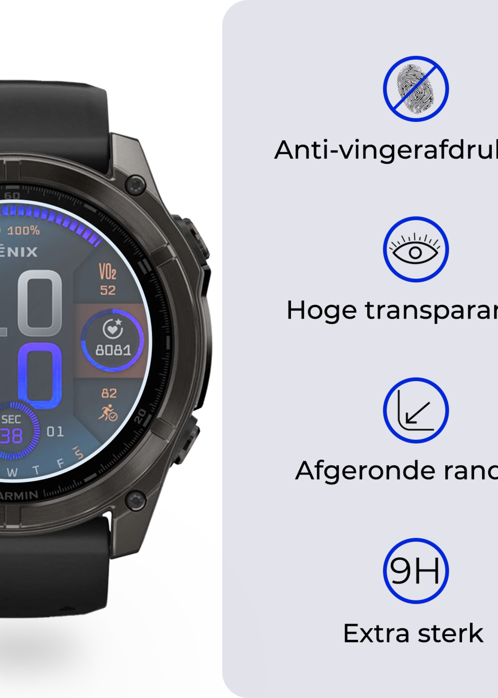 BTH BTH Garmin Fenix 8 (43 mm) Screenprotector