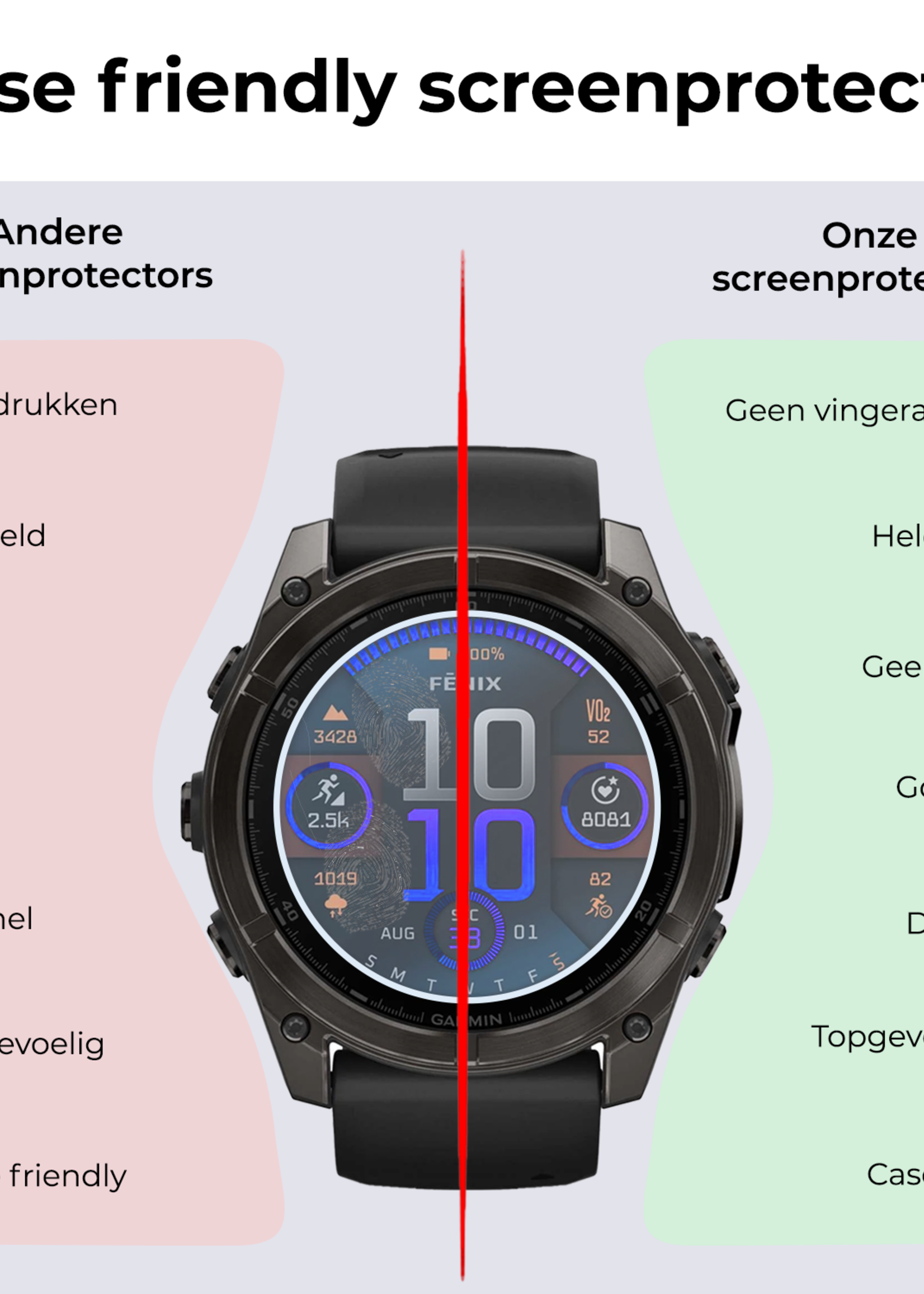 BTH BTH Garmin Fenix 8 (43 mm) Screenprotector