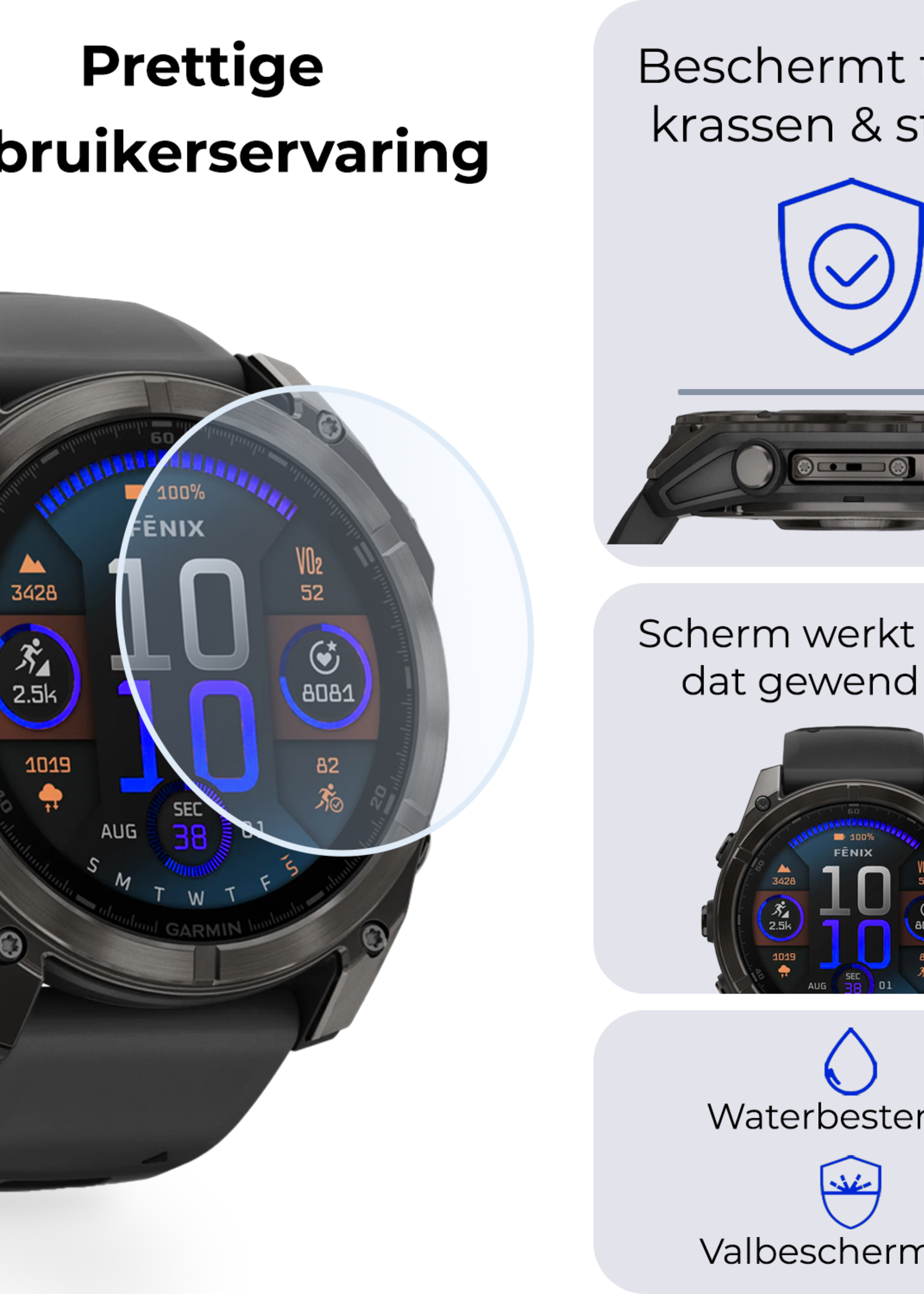 BTH BTH Garmin Fenix 8 (43 mm) Screenprotector