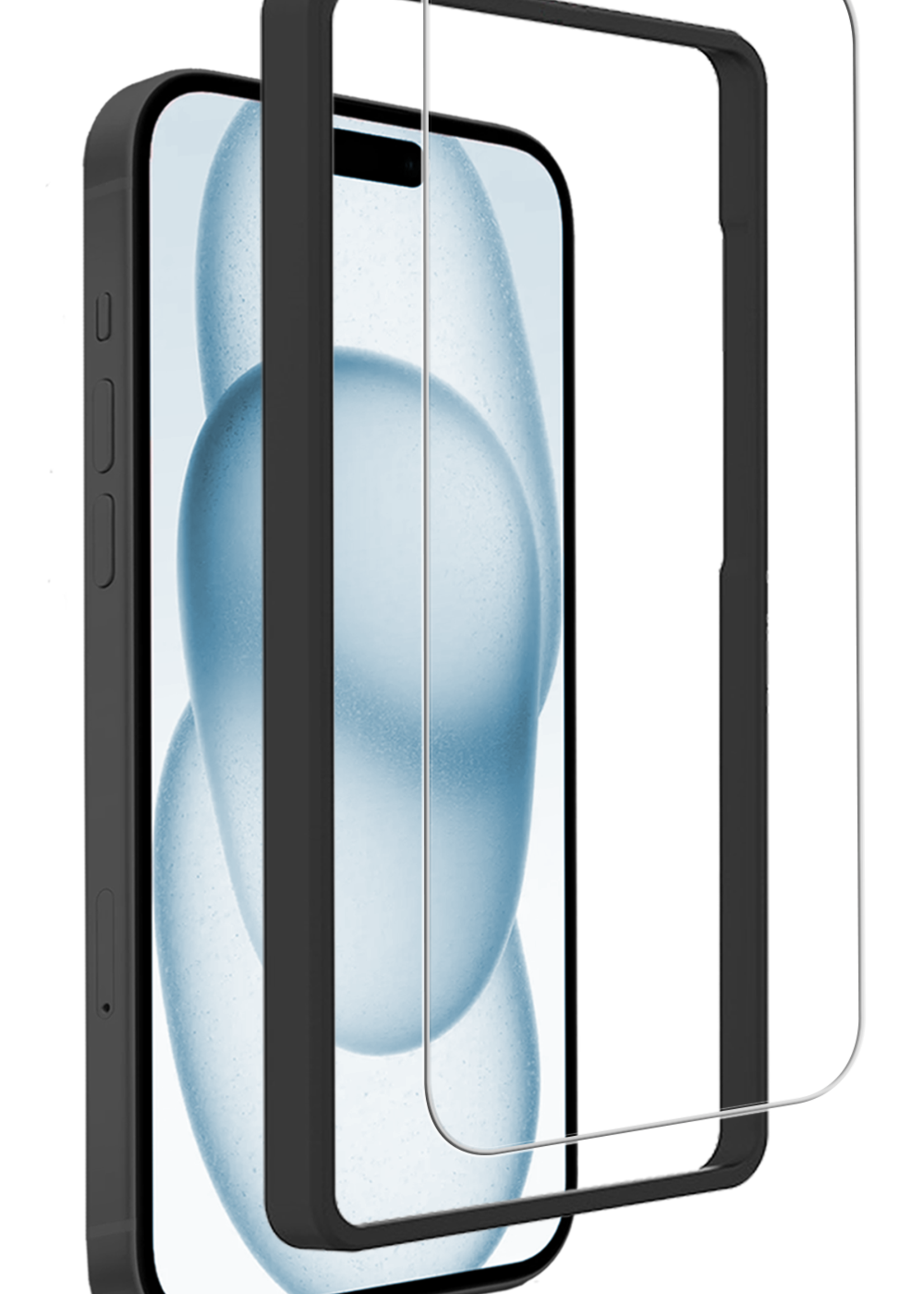 BTH BTH iPhone 15 Screenprotector Met Installatieframe