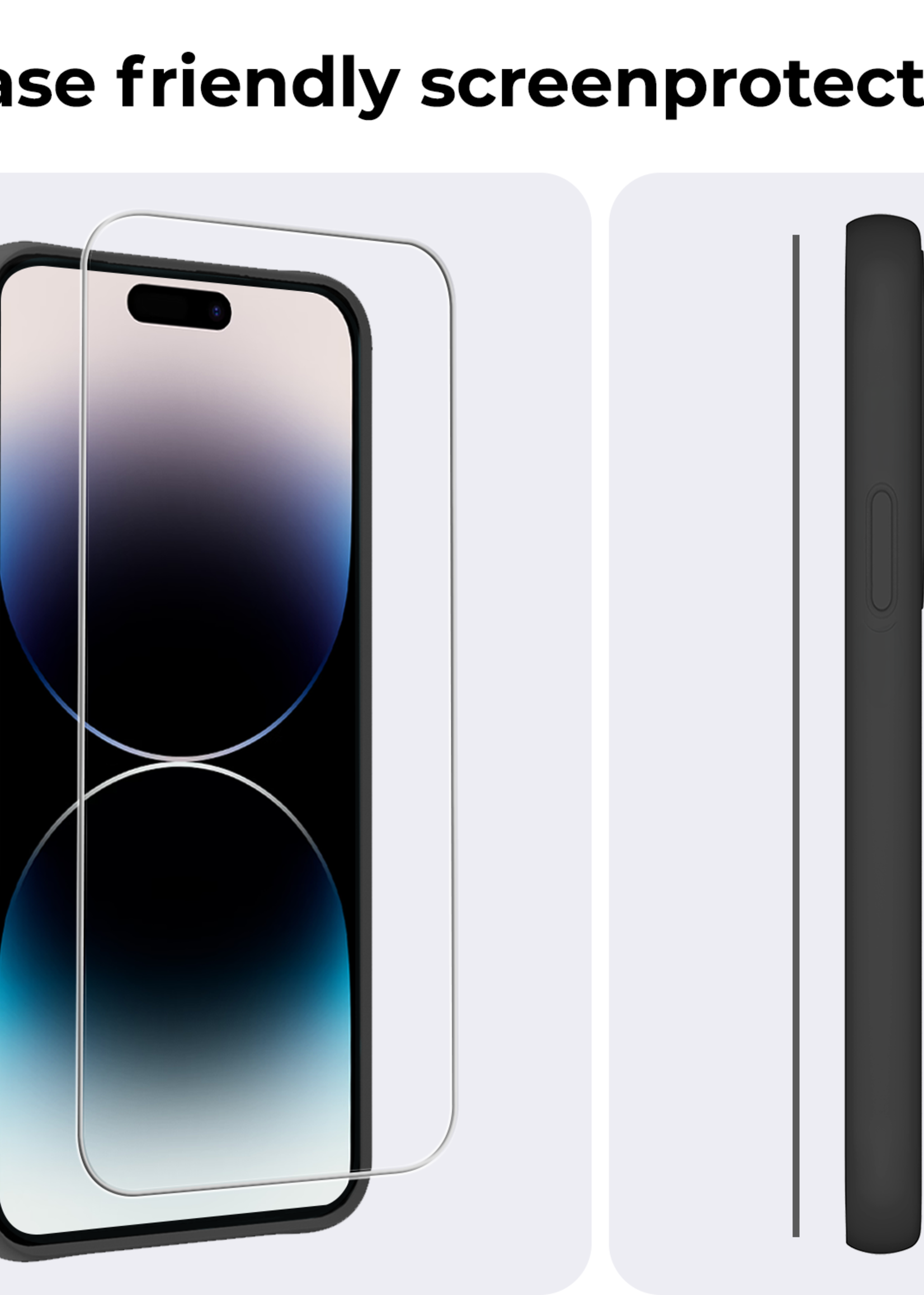BTH BTH iPhone 14 Pro Screenprotector Met Installatieframe