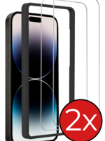 BTH BTH iPhone 14 Pro Max Screenprotector Met Installatieframe - 2 PACK