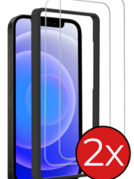 BTH BTH iPhone 12 Screenprotector Met Installatieframe - 2 PACK