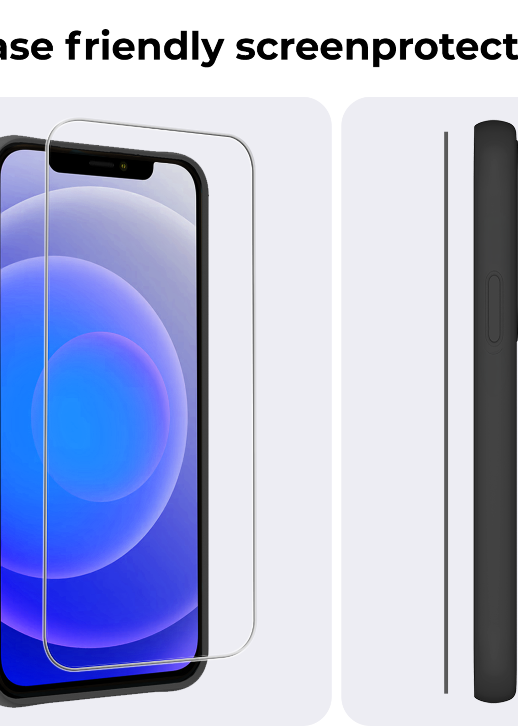 BTH BTH iPhone 12 Pro Max Screenprotector Met Installatieframe