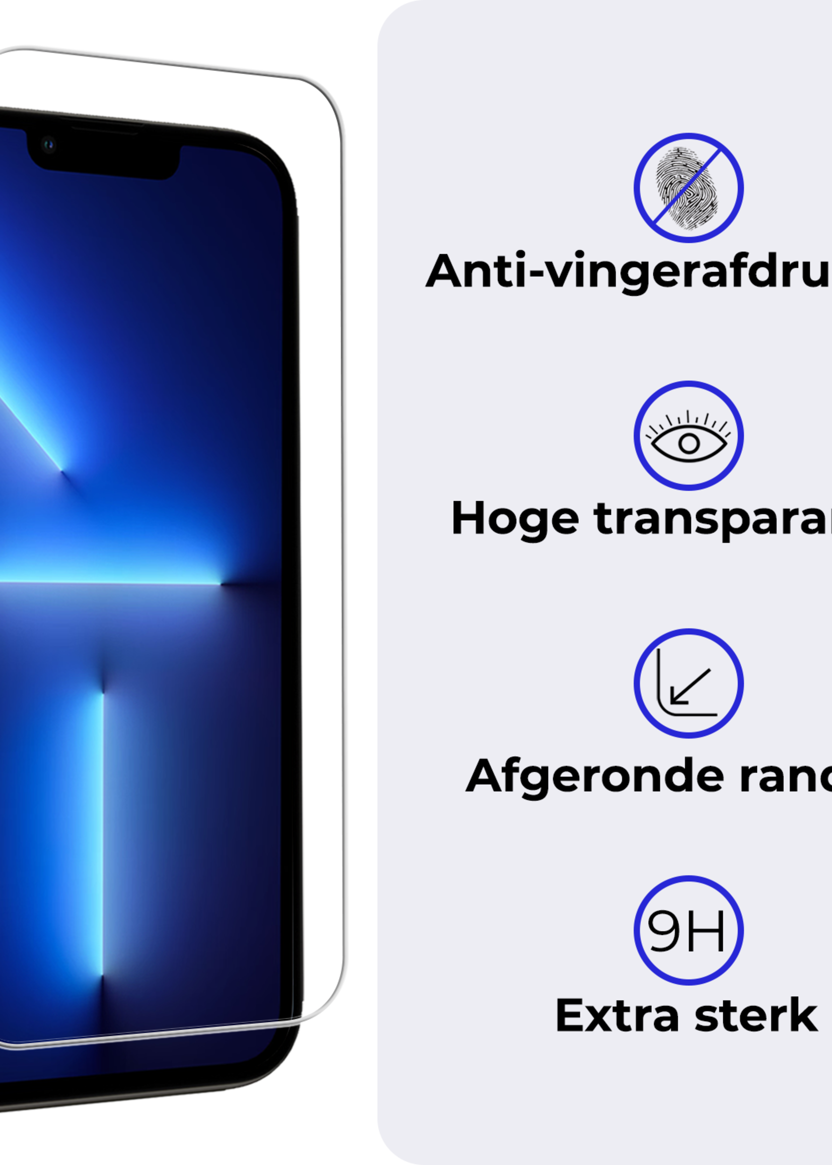 BTH BTH iPhone 13 Mini Screenprotector Met Installatieframe