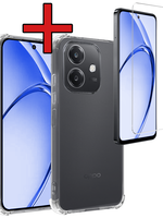 BTH BTH OPPO A40 Hoesje Shockproof Met Screenprotector