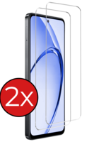 BTH BTH OPPO A40 Screenprotector Glas - 2 PACK