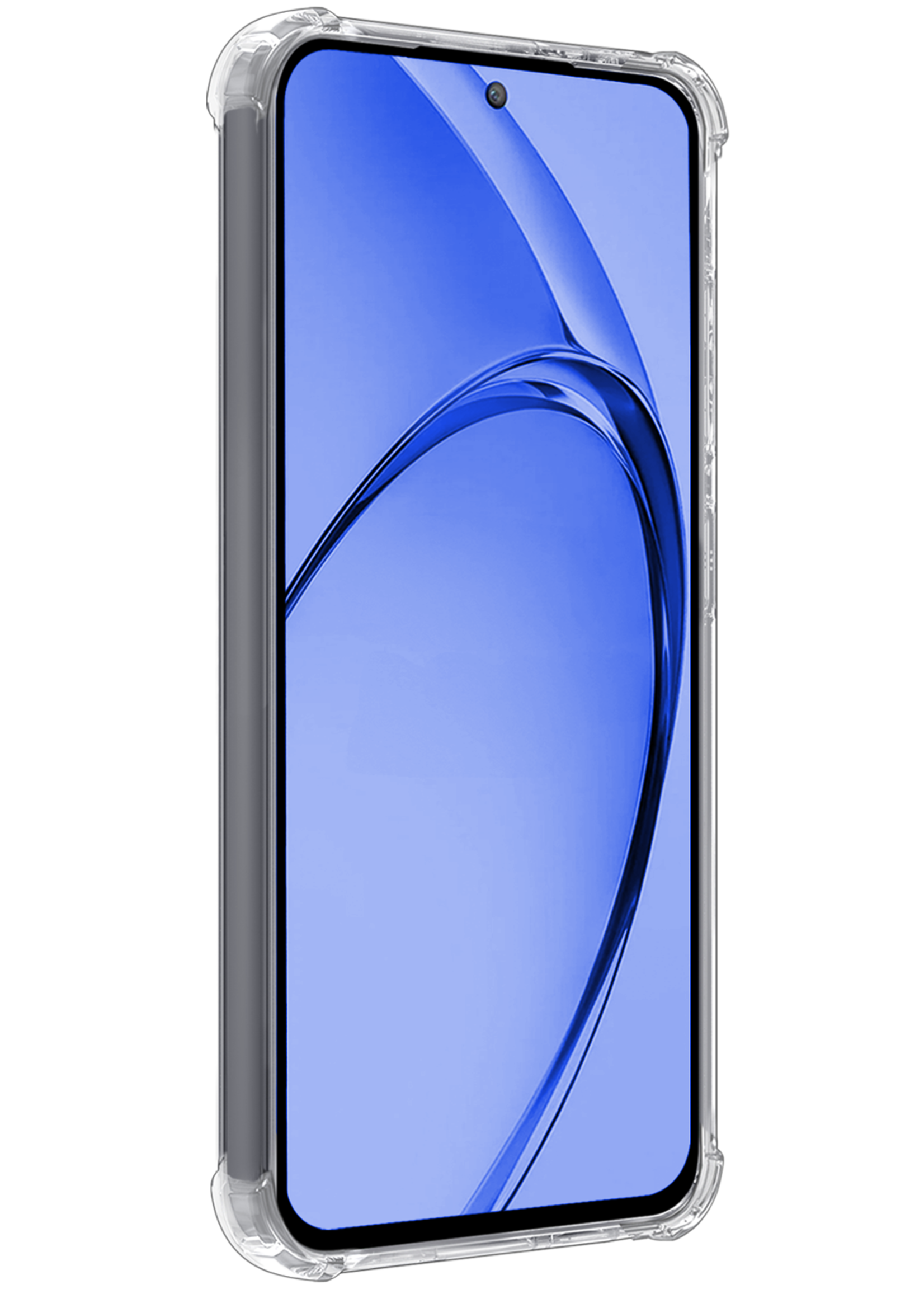 BTH BTH OPPO A80 Hoesje Shockproof Met 2x Screenprotector