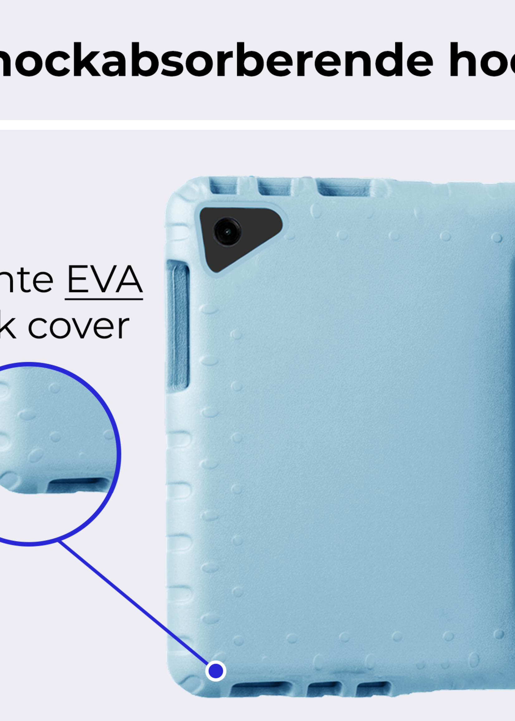 BTH BTH Samsung Galaxy Tab A9 Plus Kinderhoes - Sky