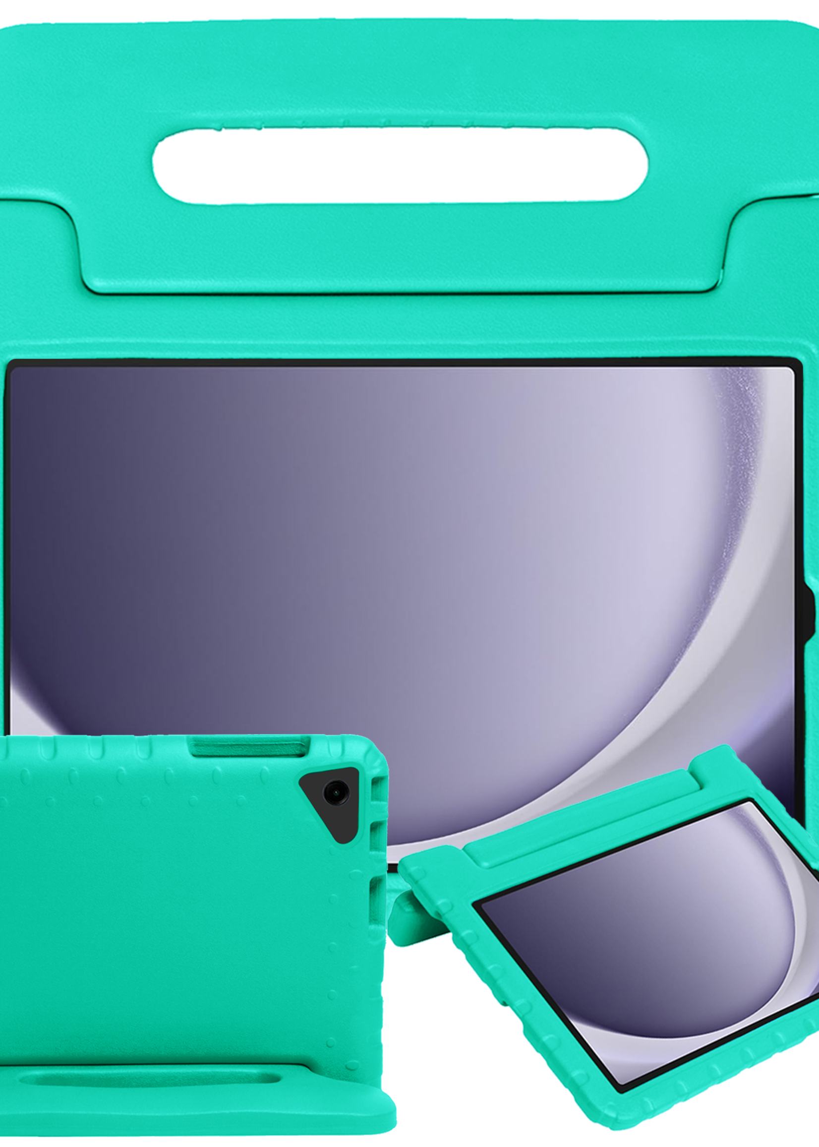 BTH BTH Samsung Galaxy Tab A9 Plus Kinderhoes - Turquoise