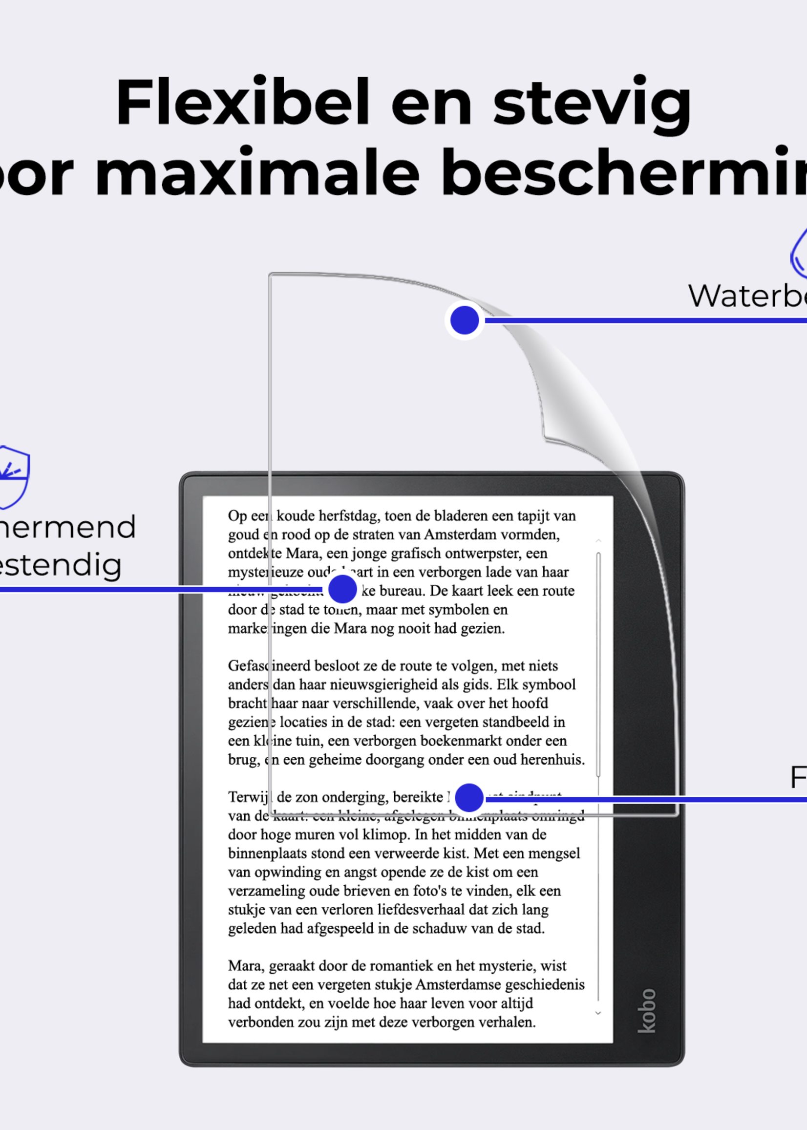 BTH BTH Kobo Elipsa 2E Schermfolie