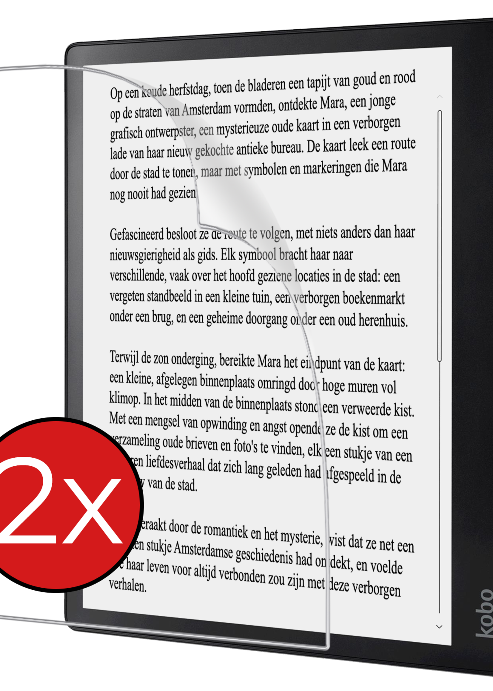 BTH BTH Kobo Elipsa 2E Schermfolie - 2 PACK