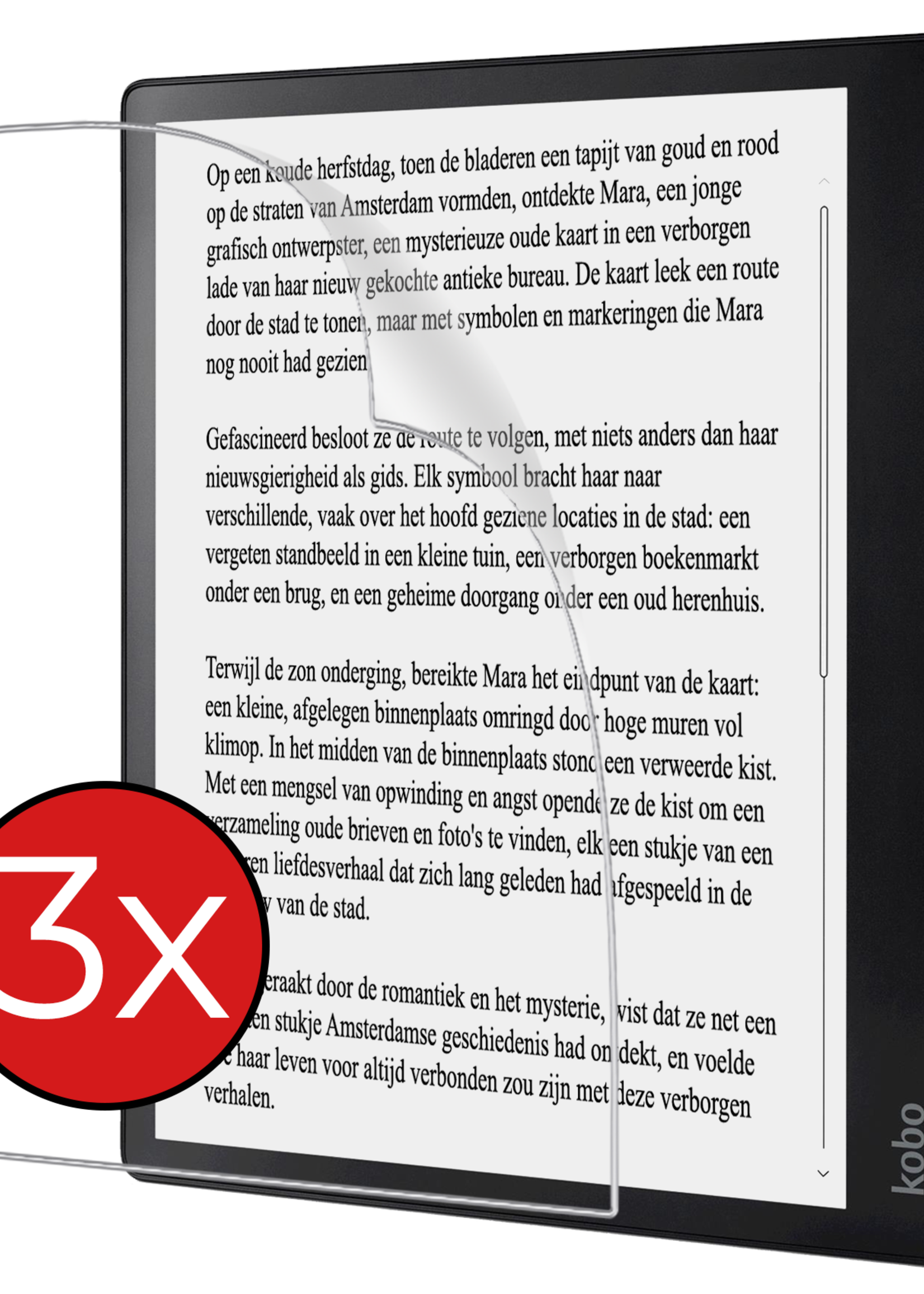 BTH BTH Kobo Elipsa 2E Schermfolie - 3 PACK