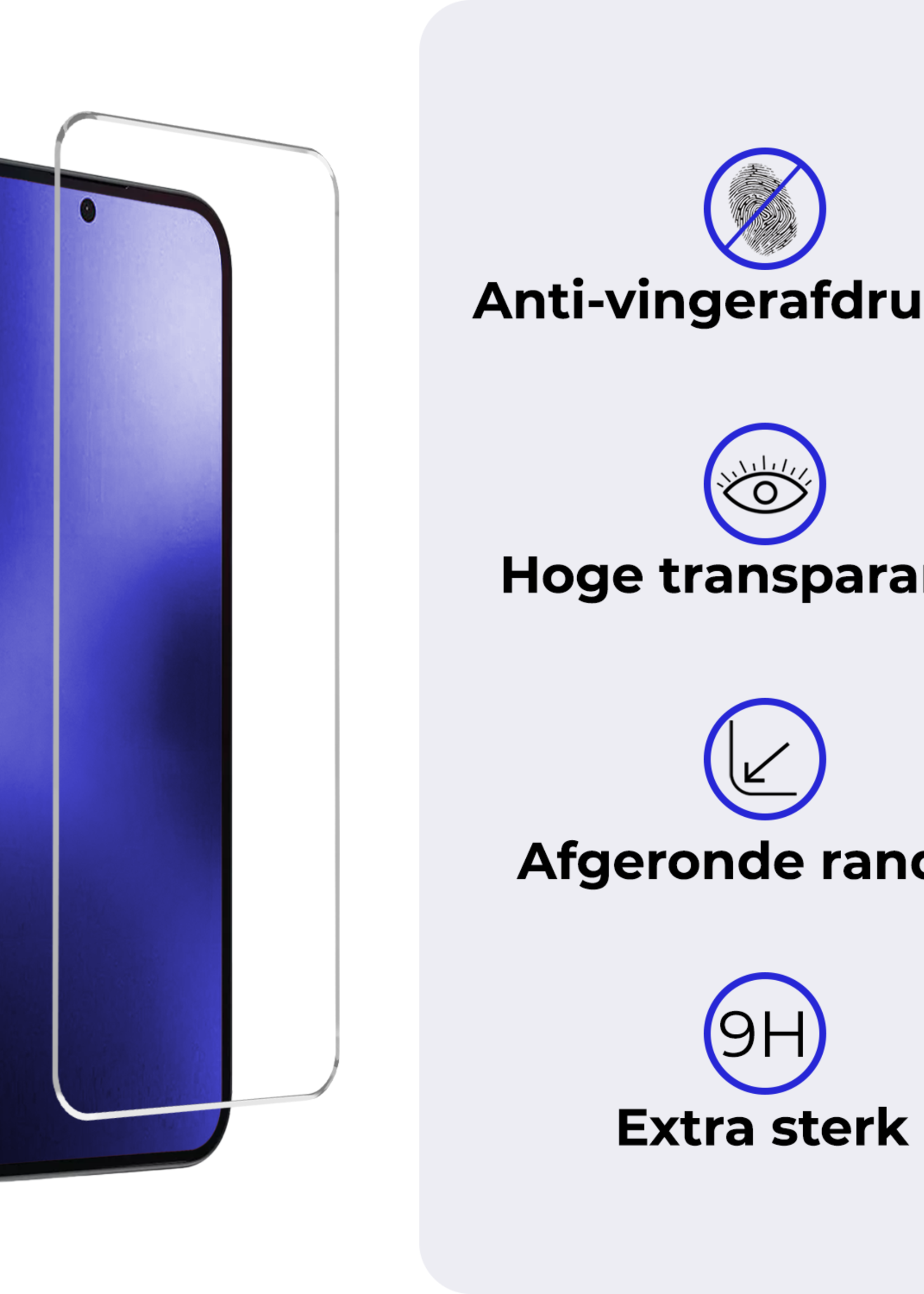 BTH BTH Nothing Phone (2a) Plus Screenprotector Glas