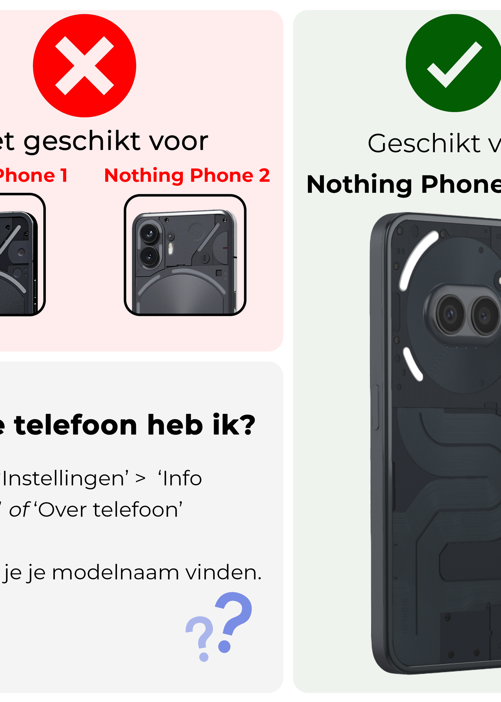 BTH BTH Nothing Phone (2a) Plus Screenprotector Glas