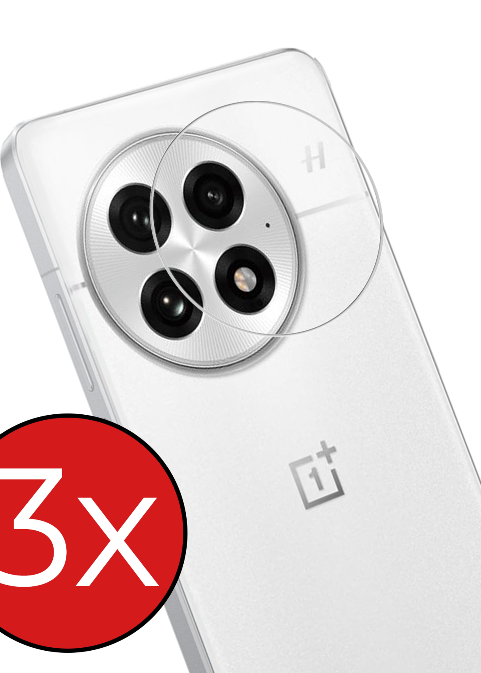BTH BTH OnePlus 13 Camera Screenprotector - 3 PACK