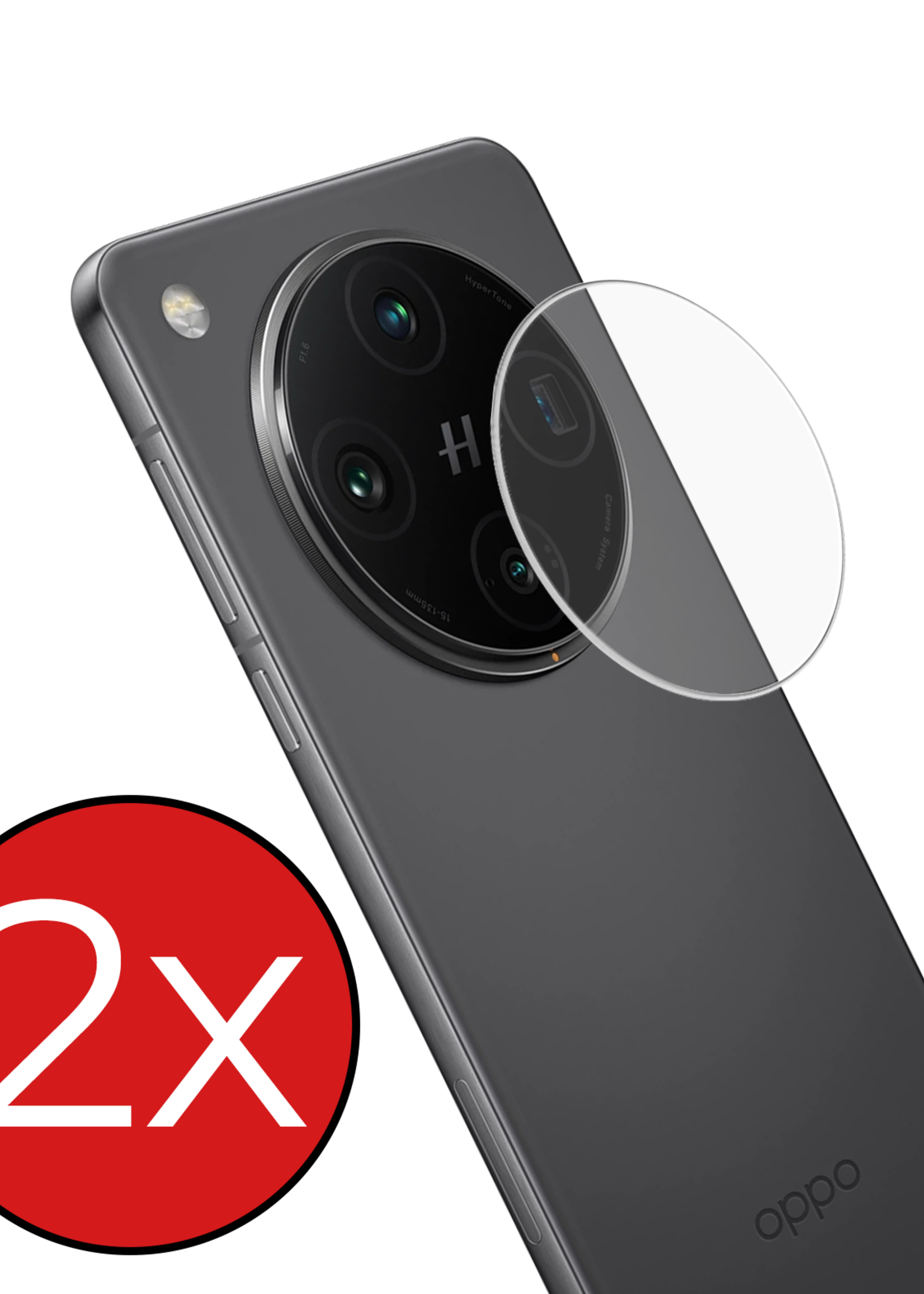 BTH BTH Oppo Find X8 Camera Screenprotector - 2 PACK