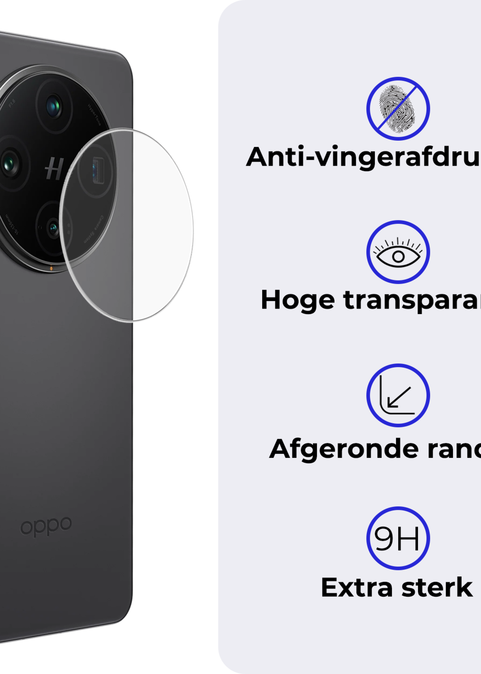 BTH BTH Oppo Find X8 Pro Camera Screenprotector