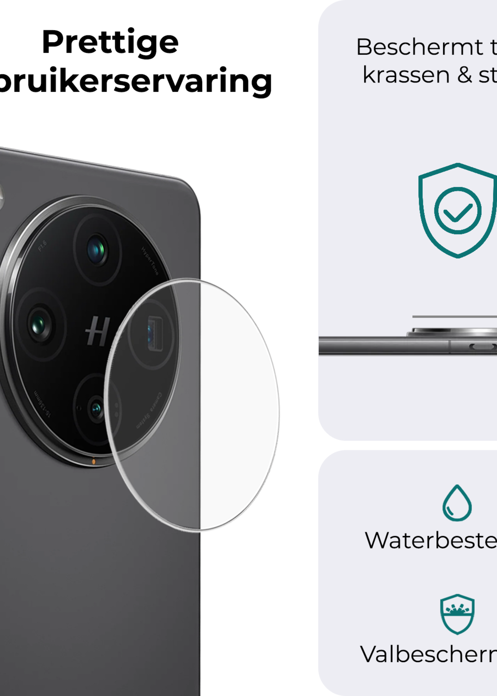 BTH BTH Oppo Find X8 Pro Camera Screenprotector