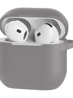BTH BTH Siliconen Hoesje Voor Apple AirPods 4 - Grijs