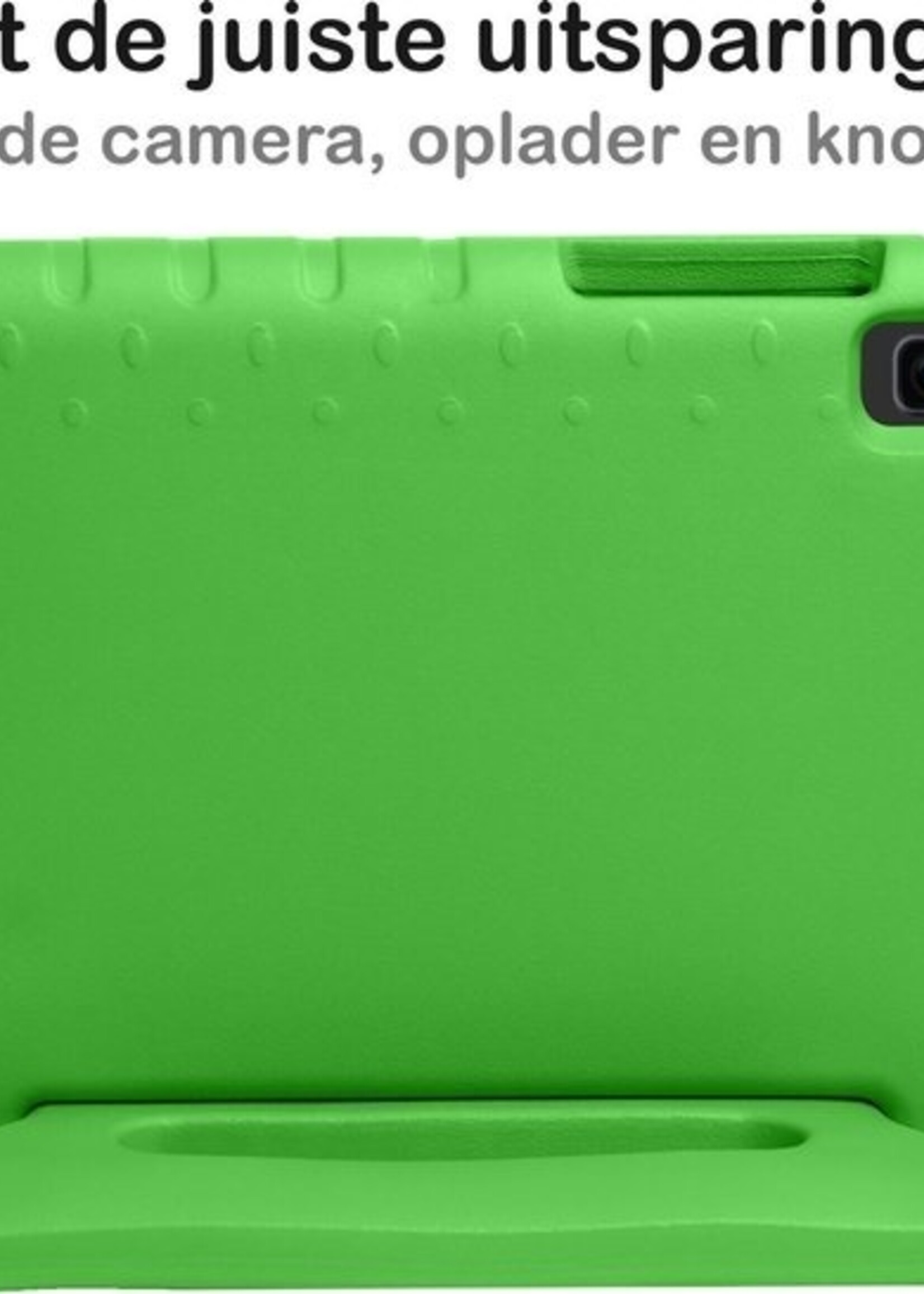 BTH BTH Samsung Galaxy Tab A 8.0 2019 (SM-T290 / SM-T295) Kinderhoes Met Screenprotector - Groen