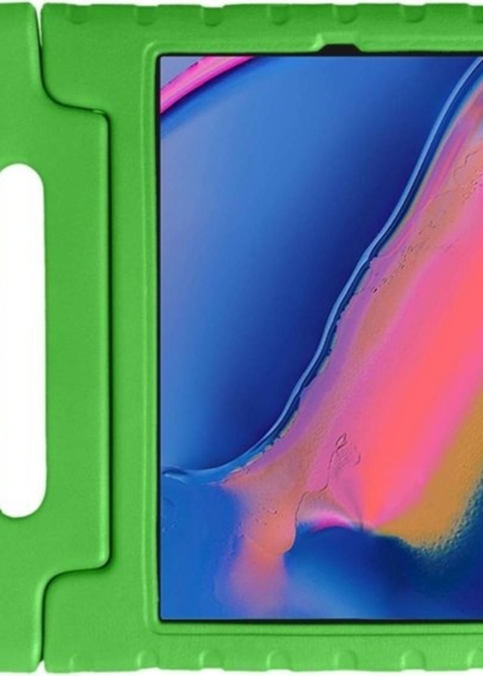 BTH BTH Samsung Galaxy Tab A 8.0 2019 (SM-T290 / SM-T295) Kinderhoes Met Screenprotector - Groen