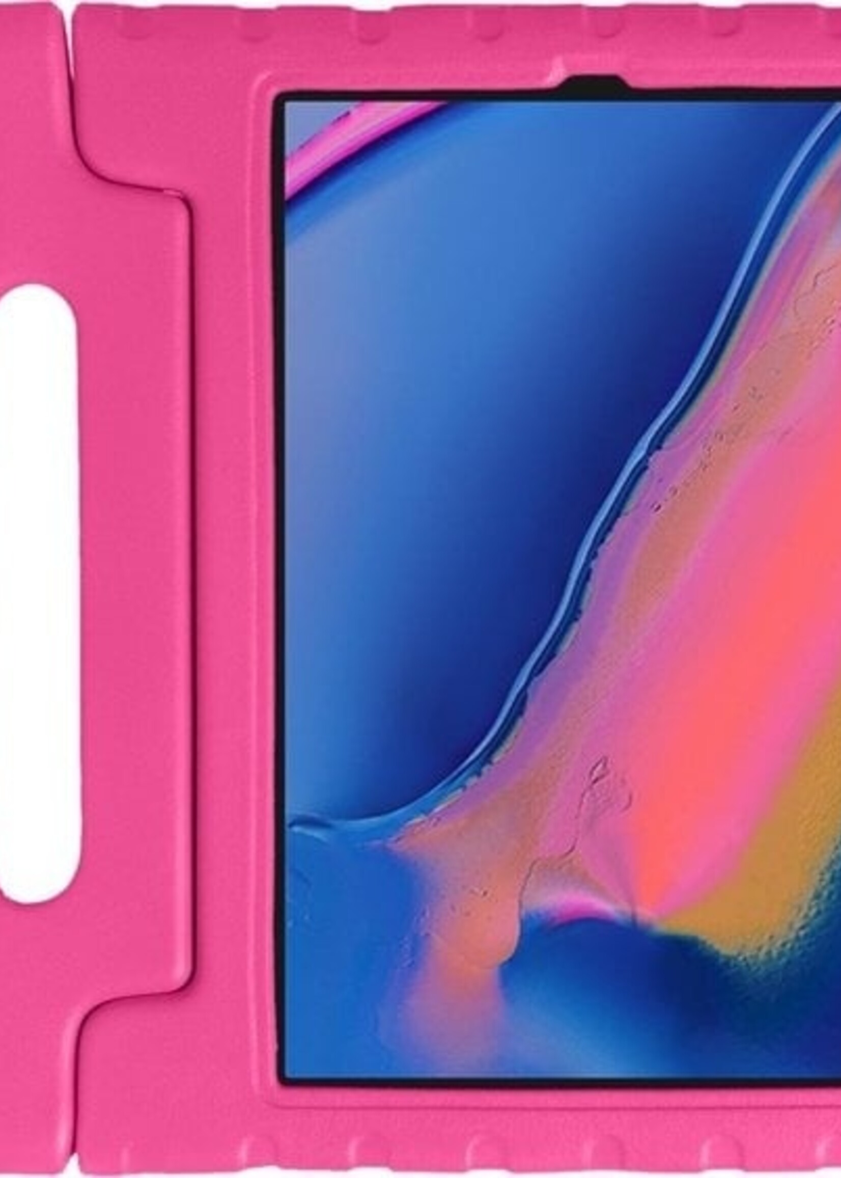 BTH BTH Samsung Galaxy Tab A 8.0 2019 (SM-T290 / SM-T295) Kinderhoes Met 2x Screenprotector - Roze
