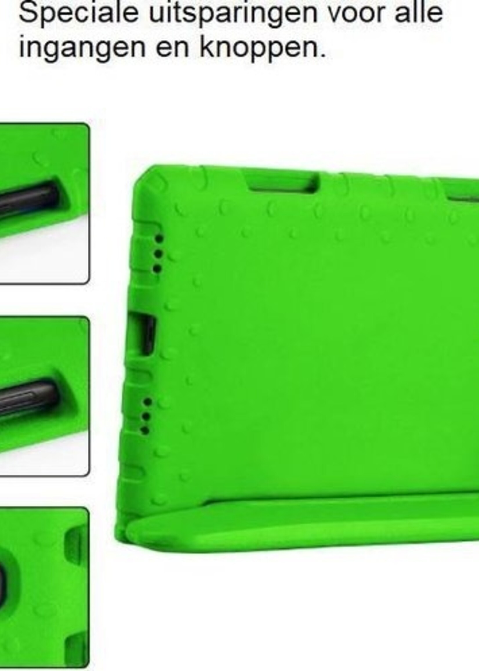 BTH BTH Samsung Galaxy Tab A 10.1 2016 Kinderhoes Met Screenprotector - Groen