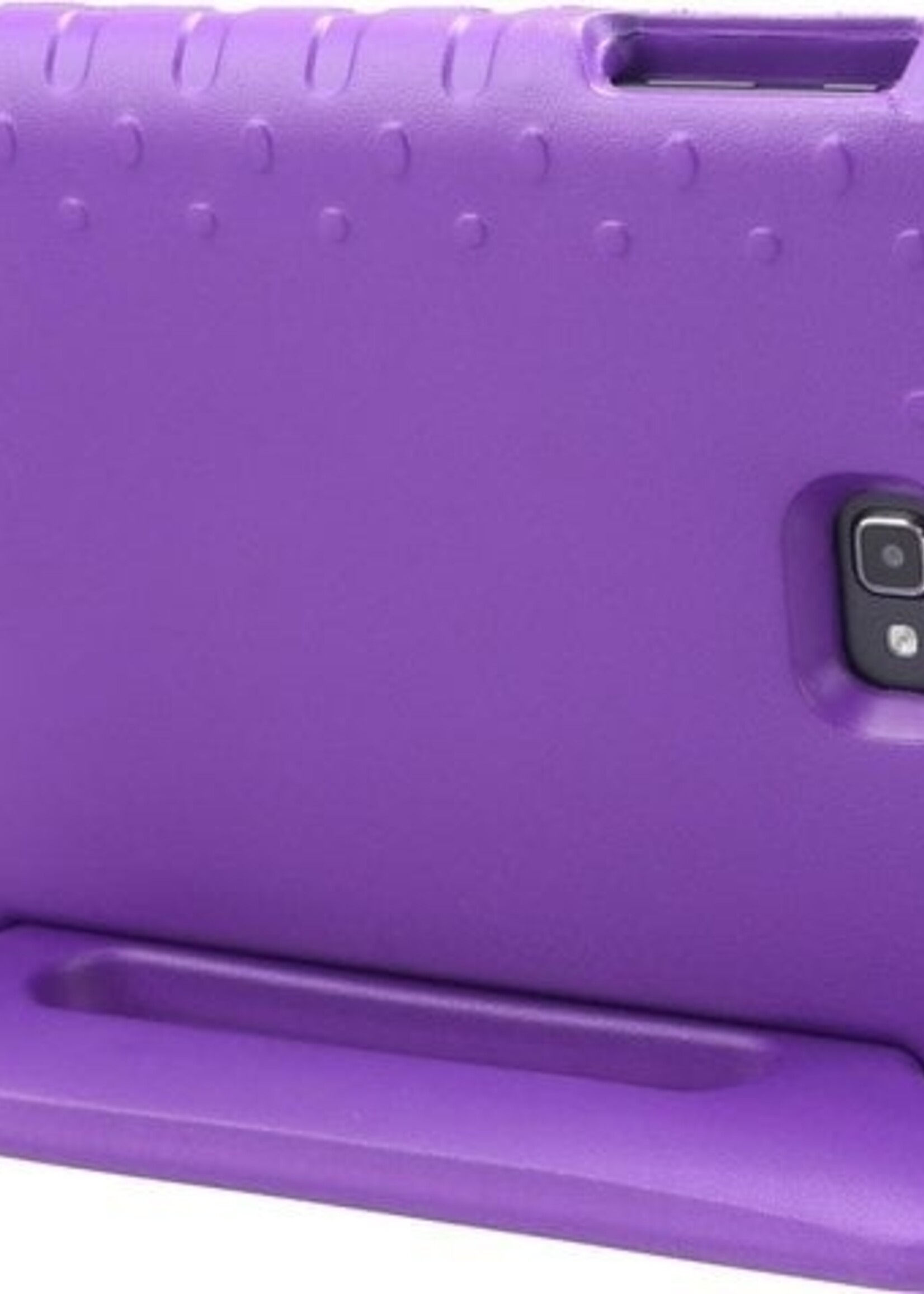 BTH BTH Samsung Galaxy Tab A 10.1 2016 Kinderhoes Met 2x Screenprotector - Paars
