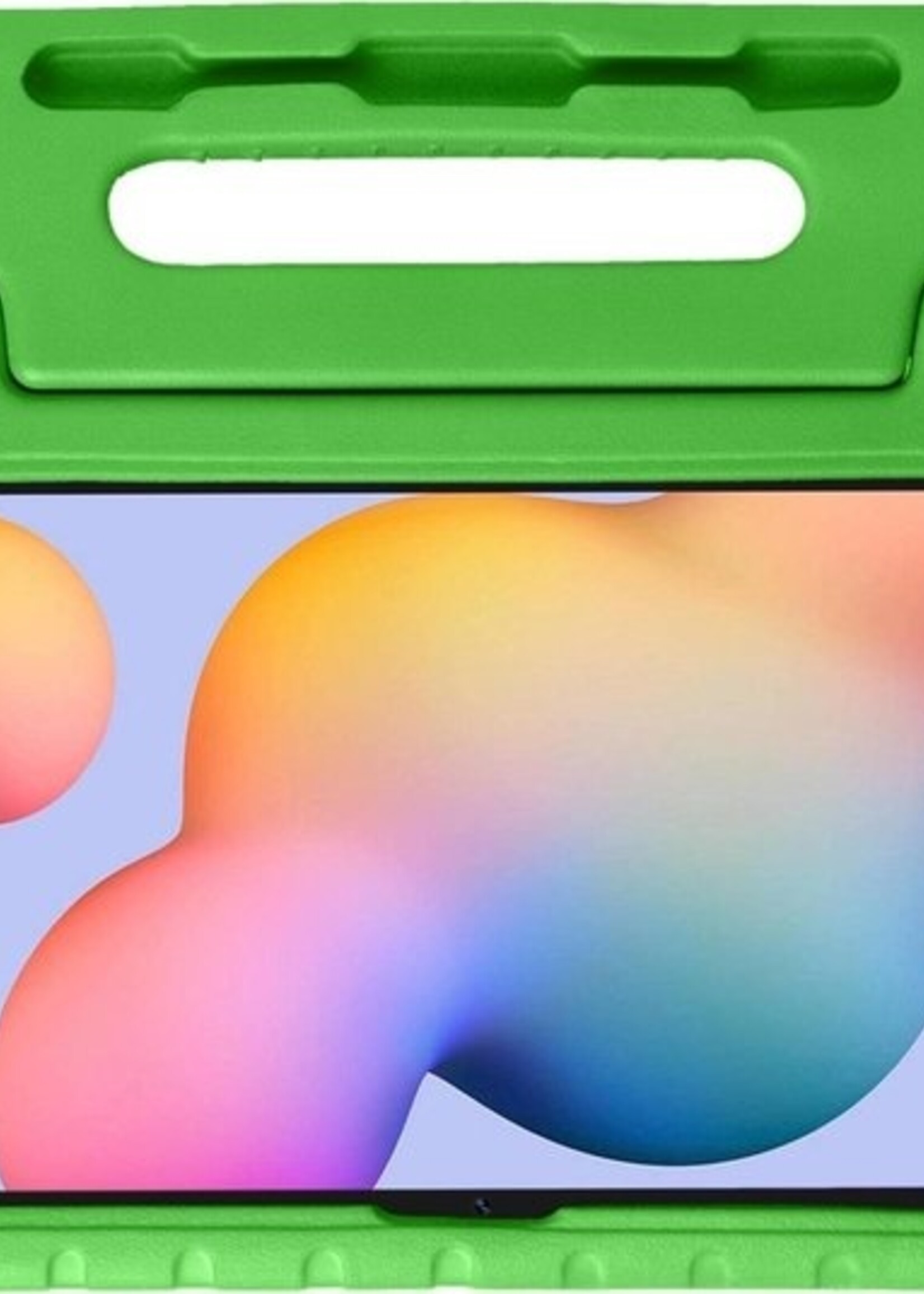 BTH BTH Samsung Galaxy Tab S6 Lite Kinderhoes Met Screenprotector - Groen