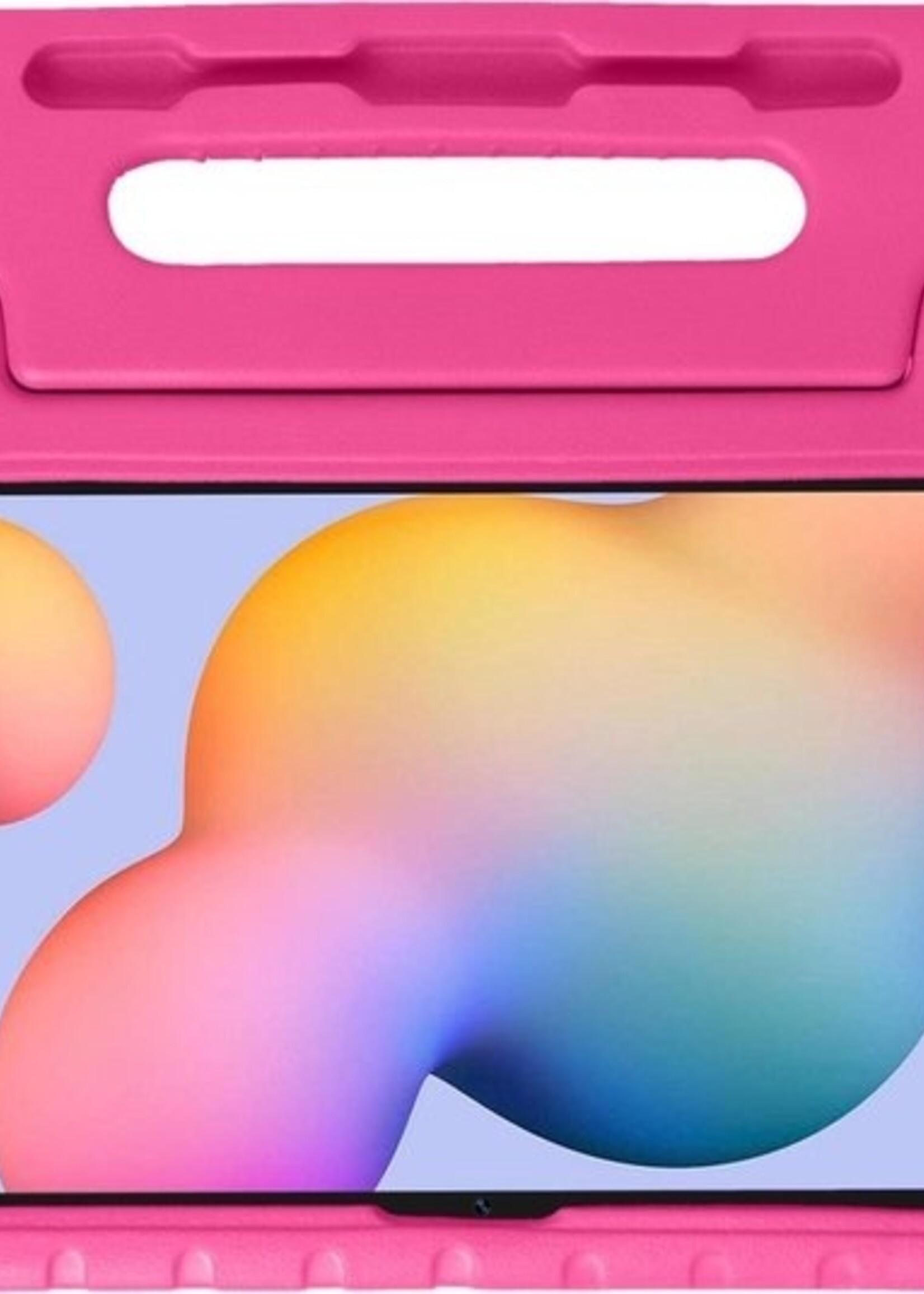 BTH BTH Samsung Galaxy Tab S6 Lite Kinderhoes Met Screenprotector - Roze