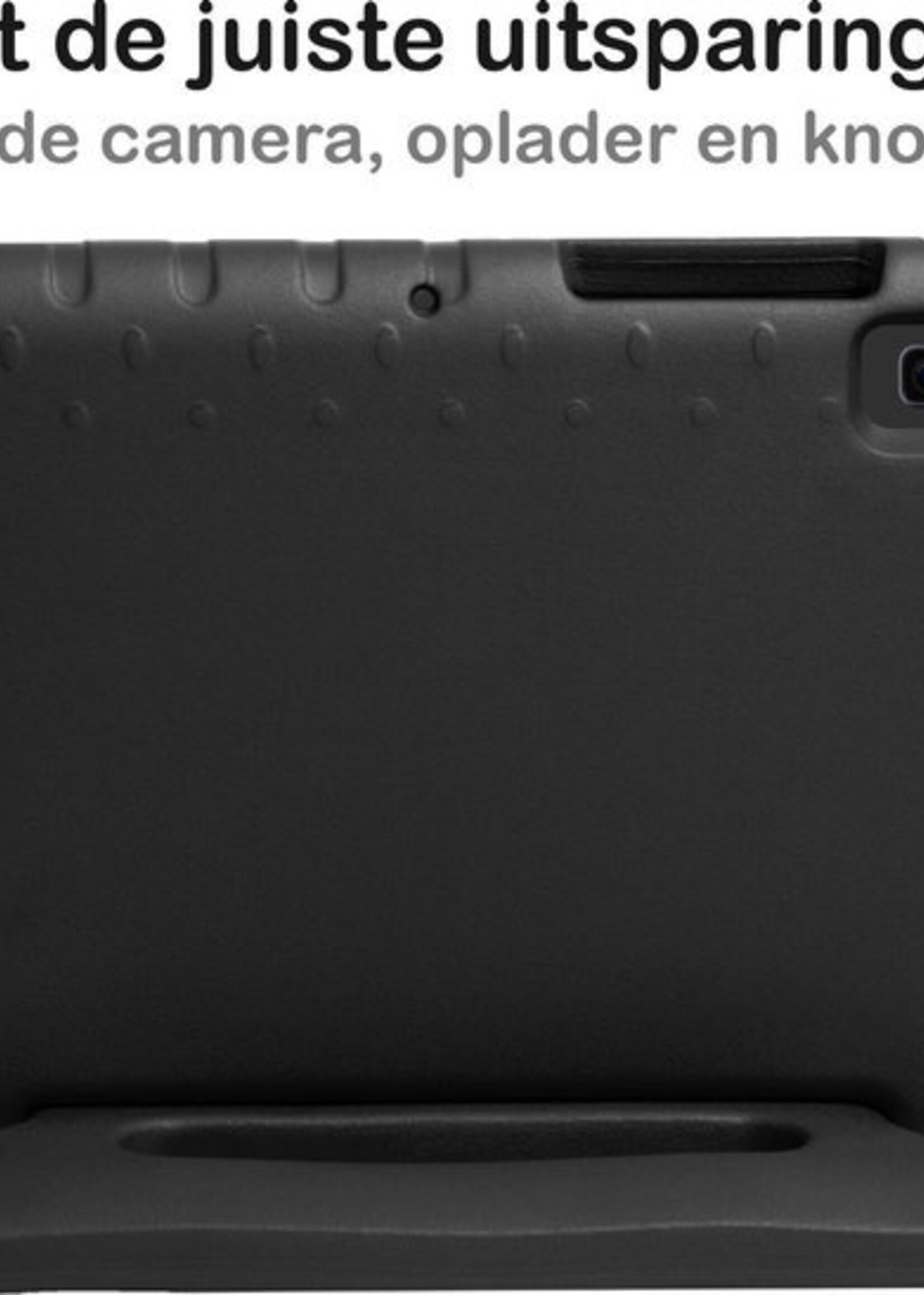 BTH BTH Samsung Galaxy Tab S6 Lite Kinderhoes Met Screenprotector - Zwart