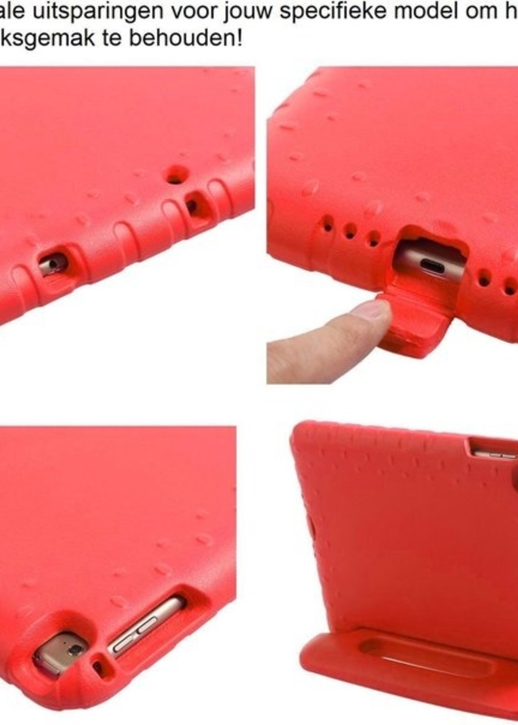 BTH BTH iPad Air 3 (2019) Kinderhoes Met Screenprotector - Rood