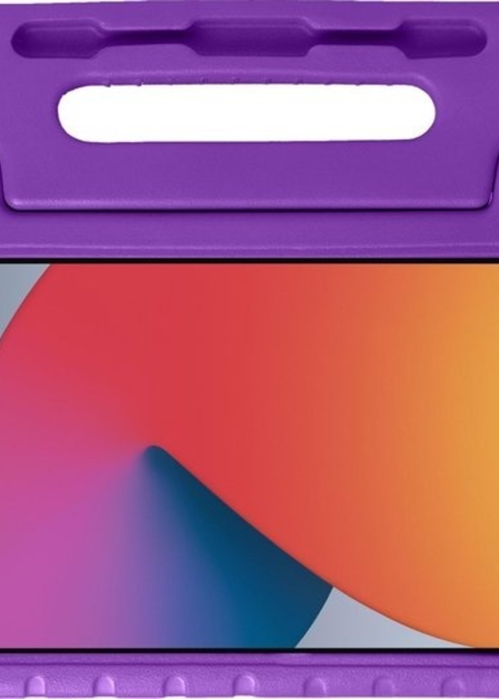 BTH BTH iPad 10.2 2019/2020 Kinderhoes Met Screenprotector - Paars