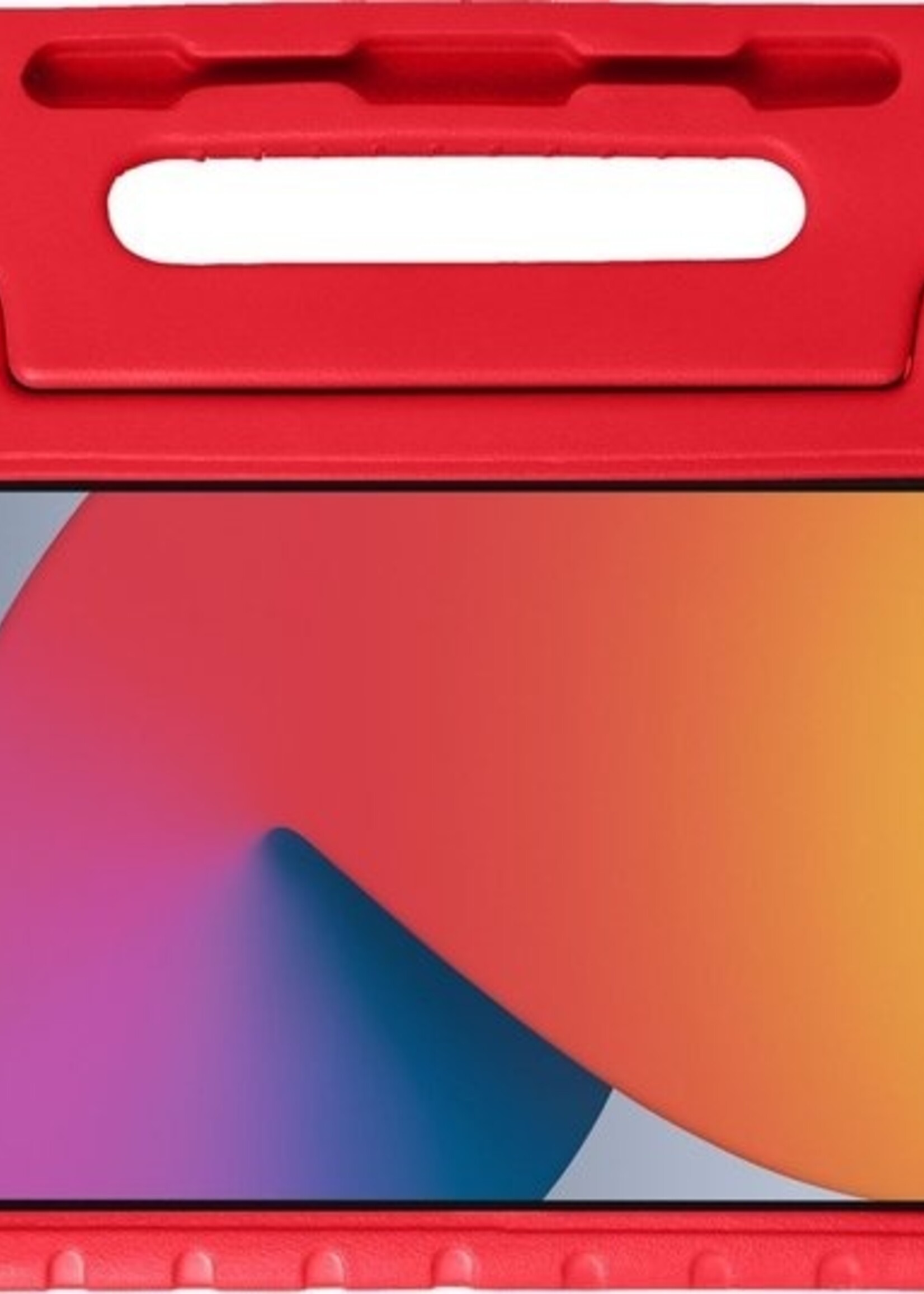 BTH BTH iPad 10.2 2019/2020 Kinderhoes Met Screenprotector - Rood