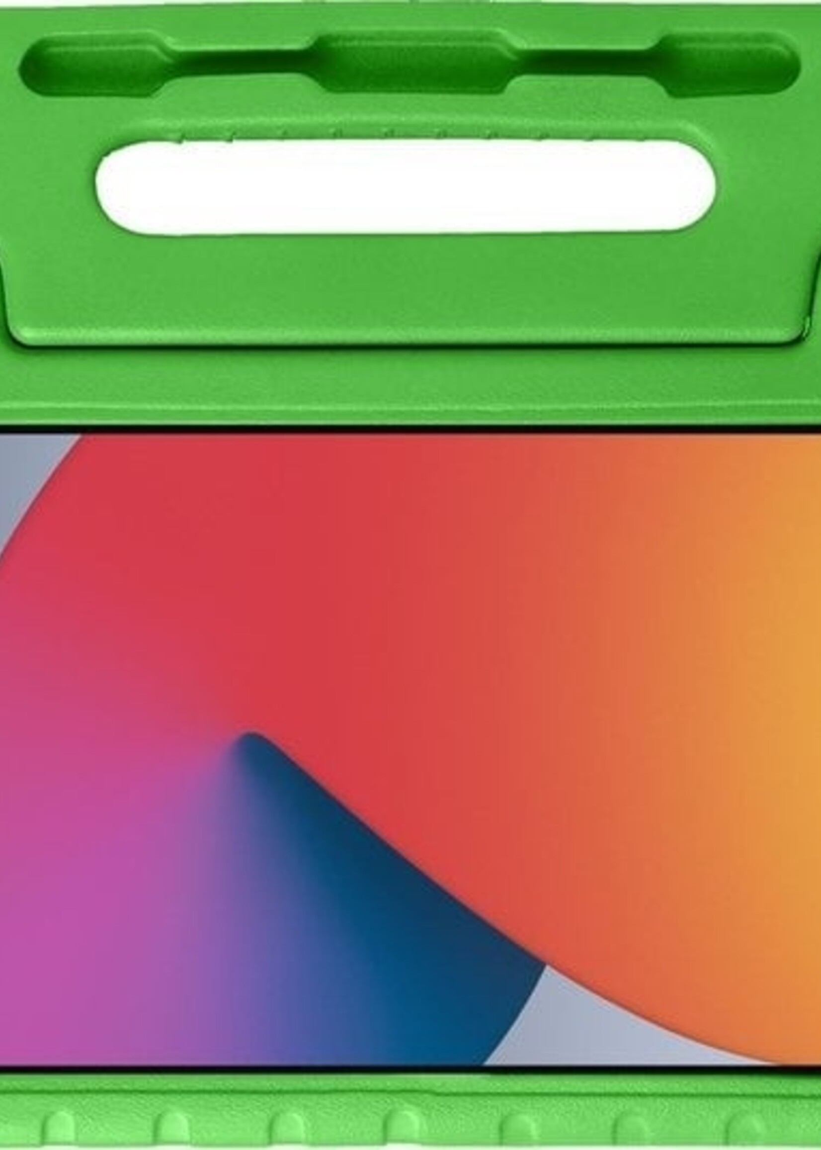 BTH BTH iPad 10.2 2019/2020 Kinderhoes Met 2x Screenprotector - Groen
