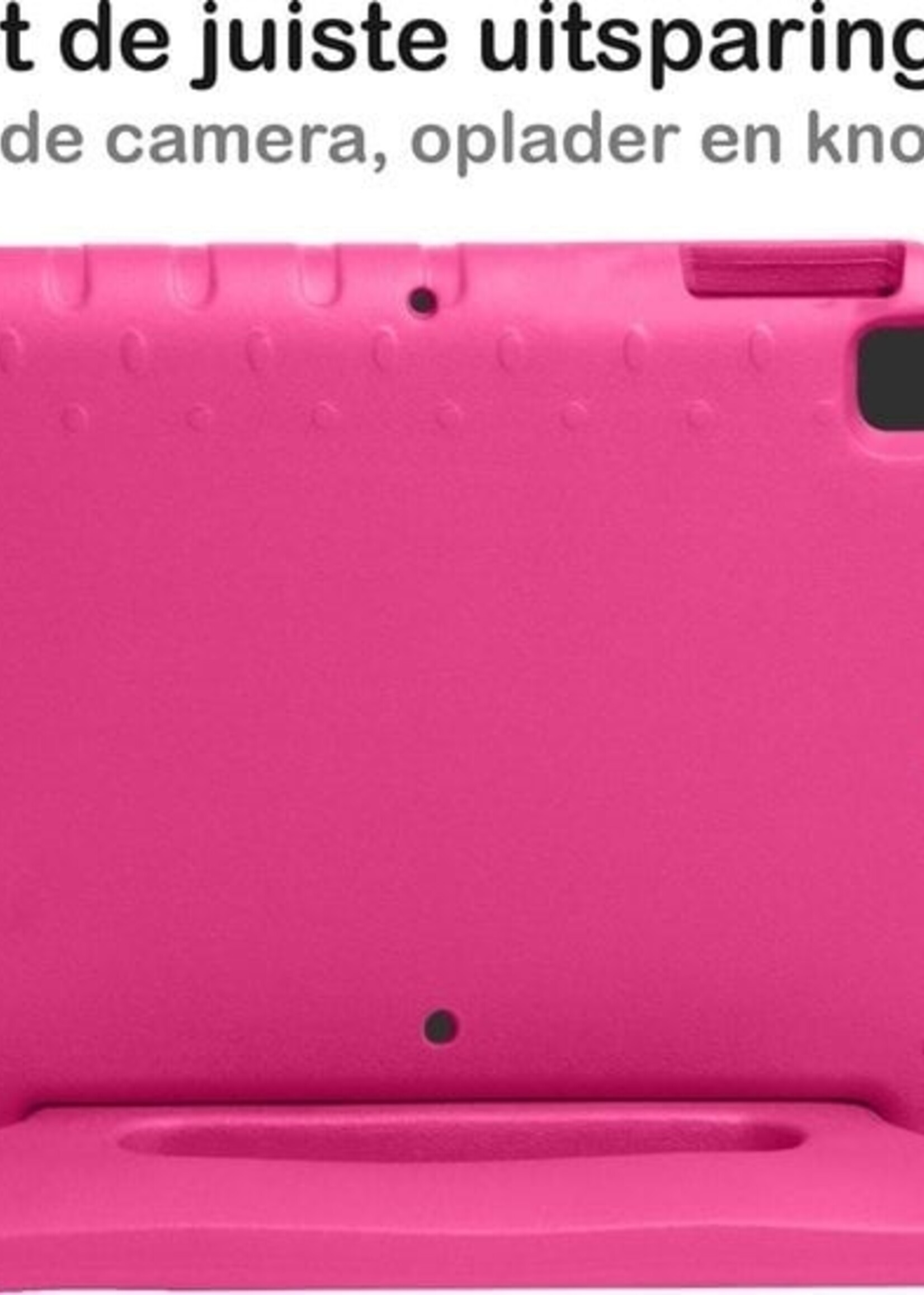 BTH BTH iPad 10.2 2019/2020 Kinderhoes Met 2x Screenprotector - Roze