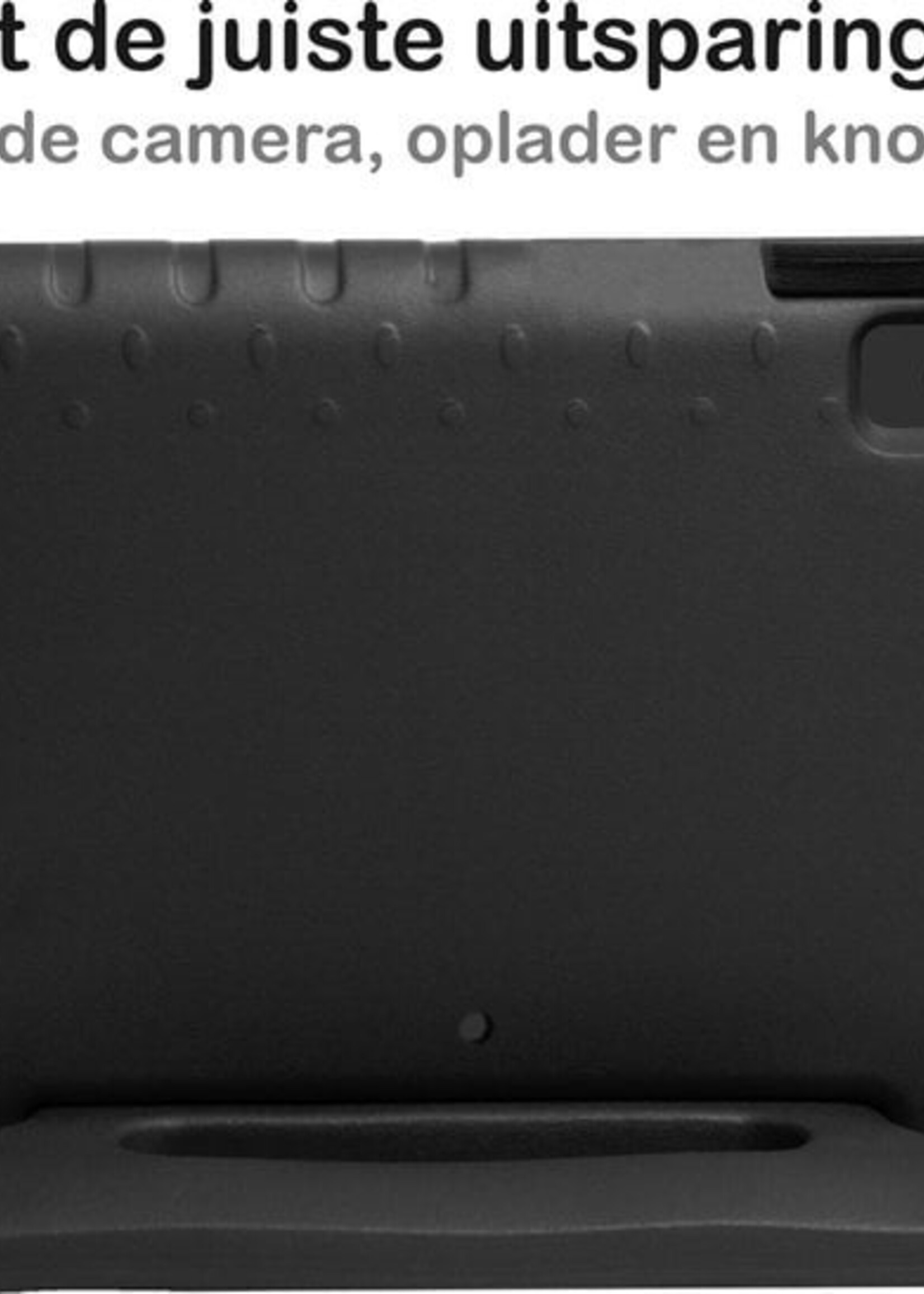 BTH BTH iPad 10.2 2019/2020 Kinderhoes Met 2x Screenprotector - Zwart