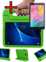 BTH BTH Samsung Galaxy Tab A 10.1 2016 Kinderhoes Met Screenprotector - Groen