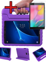 BTH BTH Samsung Galaxy Tab A 10.1 2016 Kinderhoes Met Screenprotector - Paars
