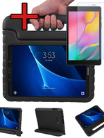 BTH BTH Samsung Galaxy Tab A 10.1 2016 Kinderhoes Met Screenprotector - Zwart