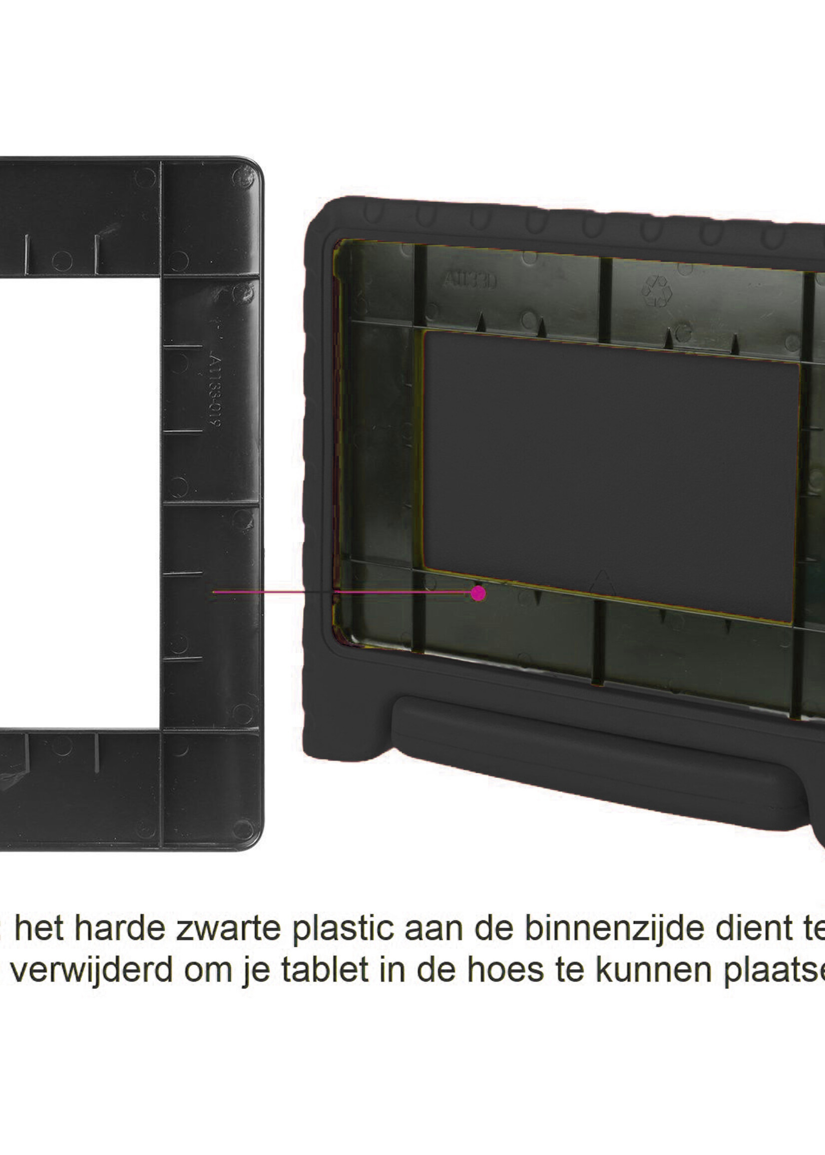 BTH BTH iPad Air 3 (2019) Kinderhoes Met Screenprotector - Zwart