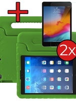 BTH BTH iPad Air 3 (2019) Kinderhoes Met 2x Screenprotector - Groen