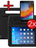 BTH BTH iPad Air 3 (2019) Kinderhoes Met 2x Screenprotector - Zwart