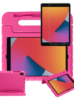 BTH BTH iPad 10.2 2019/2020 Kinderhoes Met Screenprotector - Roze