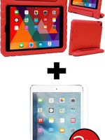BTH BTH iPad Air 1 Kinderhoes - Met 2x Screenprotector - Rood