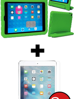 BTH BTH iPad Air 2 Kinderhoes - Met 2x Screenprotector - Groen