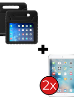 BTH BTH iPad Mini 2 Kinderhoes - Met 2x Screenprotector - Oranje