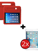 BTH BTH iPad 4 Kinderhoes - Met 2x Screenprotector - Rood